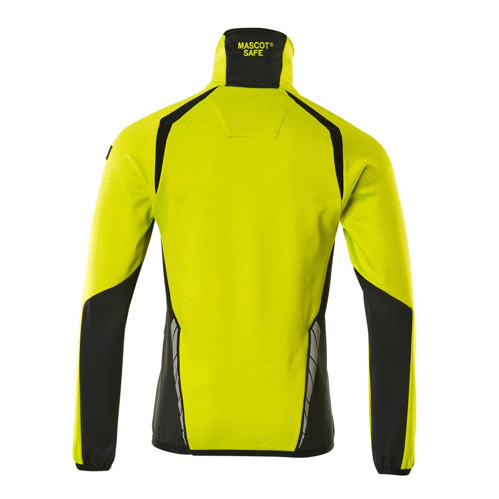 Fleece svetr s krátkým zipem mikrofleecová bunda