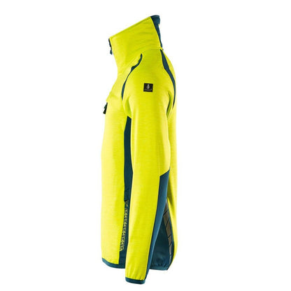 Fleece svetr s krátkým zipem mikrofleecová bunda
