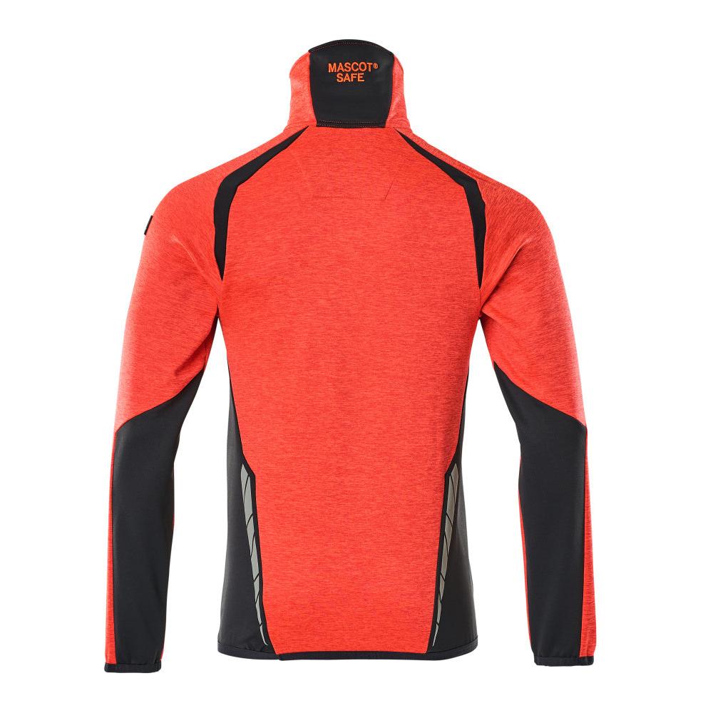 Fleece svetr s krátkým zipem mikrofleecová bunda