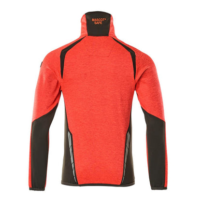 Fleece svetr s krátkým zipem mikrofleecová bunda