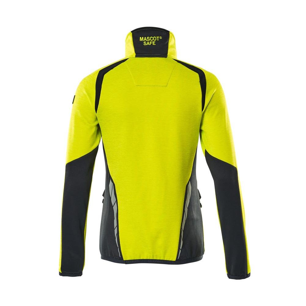 Fleece svetr s krátkým zipem, dámská mikrofleecová bunda