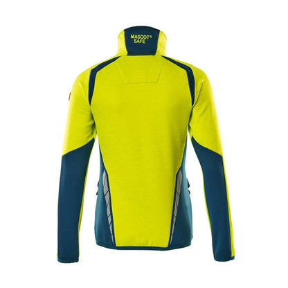 Fleece svetr s krátkým zipem, dámská mikrofleecová bunda