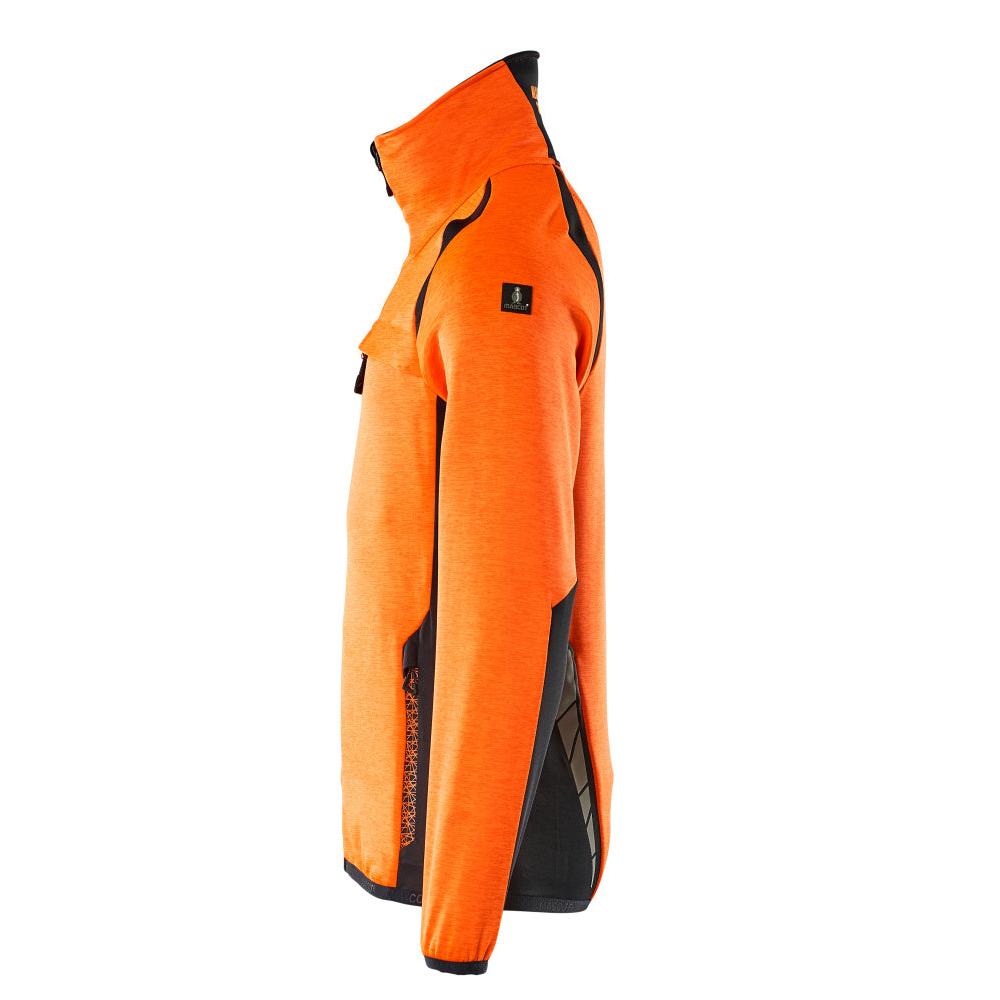 Fleece pulovr s mikrofleecovou bundou na zip