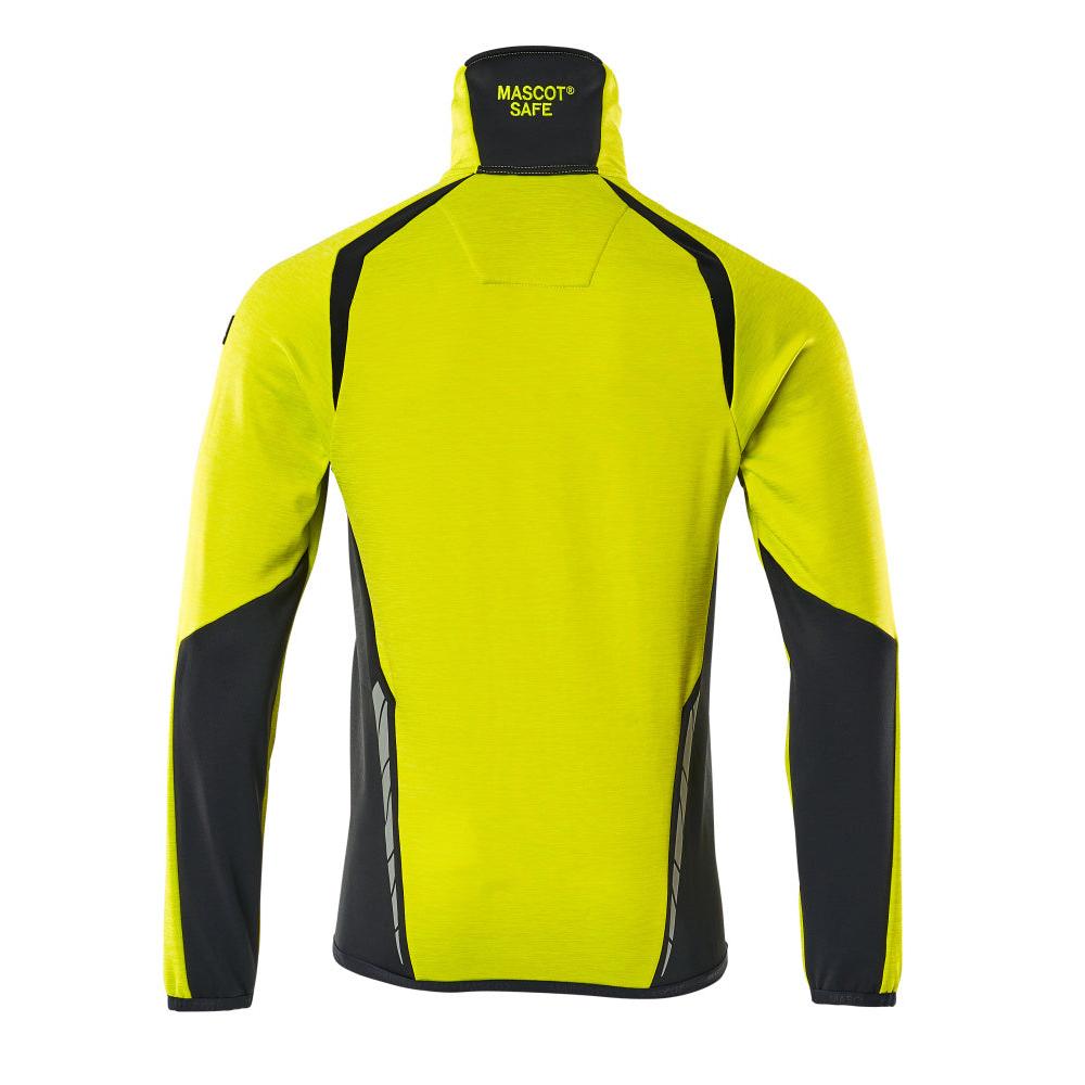 Fleece pulovr s mikrofleecovou bundou na zip