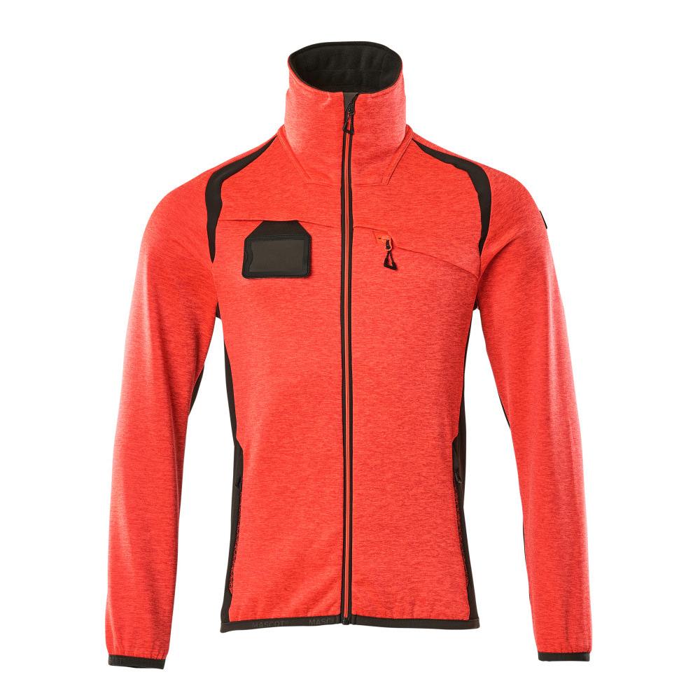 Fleece pulovr s mikrofleecovou bundou na zip