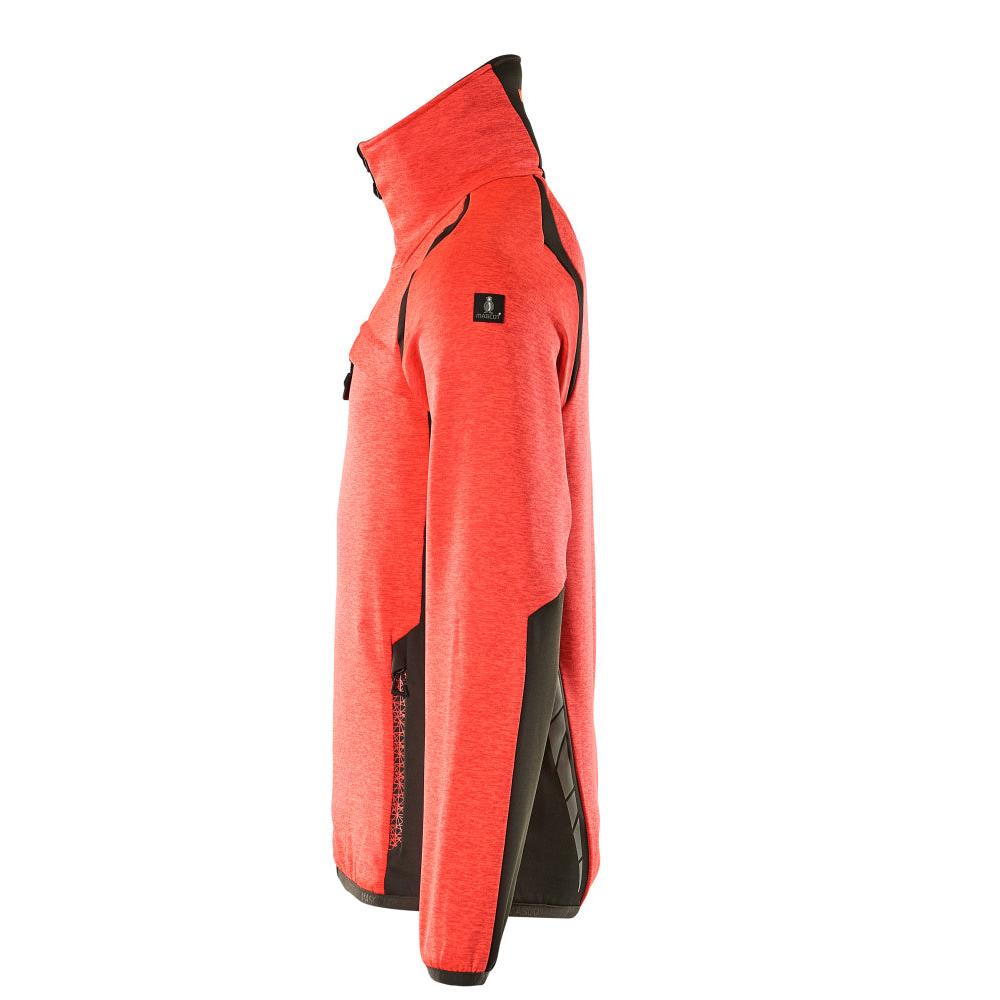 Fleece pulovr s mikrofleecovou bundou na zip