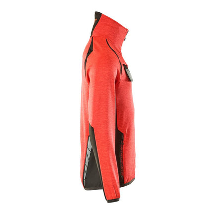 Fleece pulovr s mikrofleecovou bundou na zip