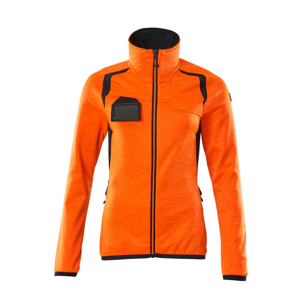 Fleece pulovr na zip, dámská mikrofleecová bunda