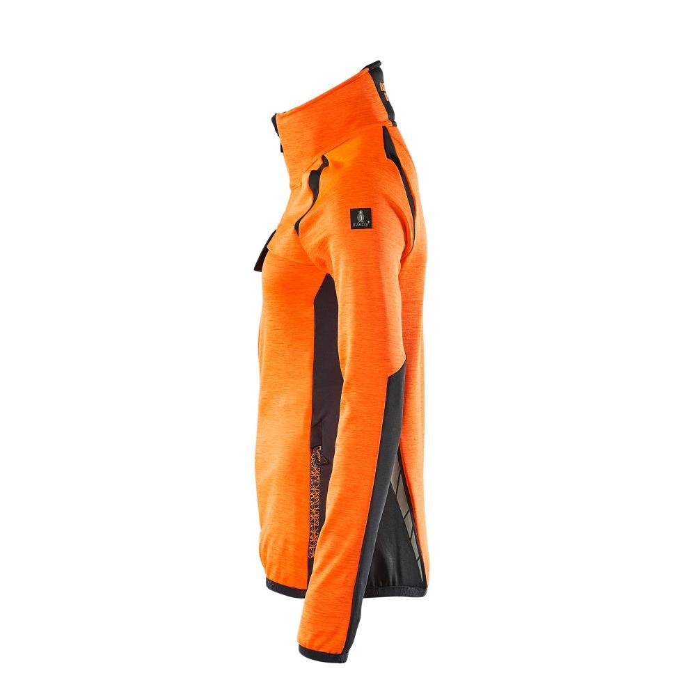 Fleece pulovr na zip, dámská mikrofleecová bunda