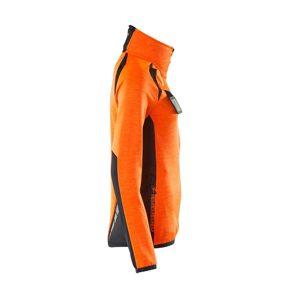 Fleece pulovr na zip, dámská mikrofleecová bunda