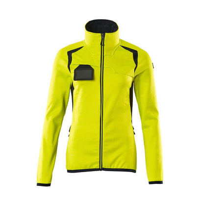 Fleece pulovr na zip, dámská mikrofleecová bunda