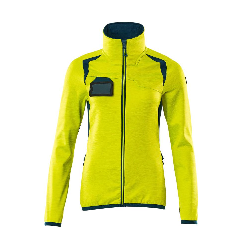 Fleece pulovr na zip, dámská mikrofleecová bunda