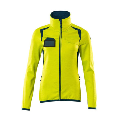Fleece pulovr na zip, dámská mikrofleecová bunda
