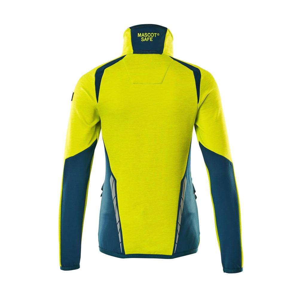 Fleece pulovr na zip, dámská mikrofleecová bunda