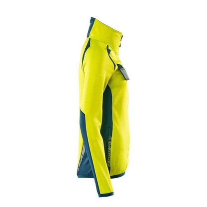 Fleece pulovr na zip, dámská mikrofleecová bunda