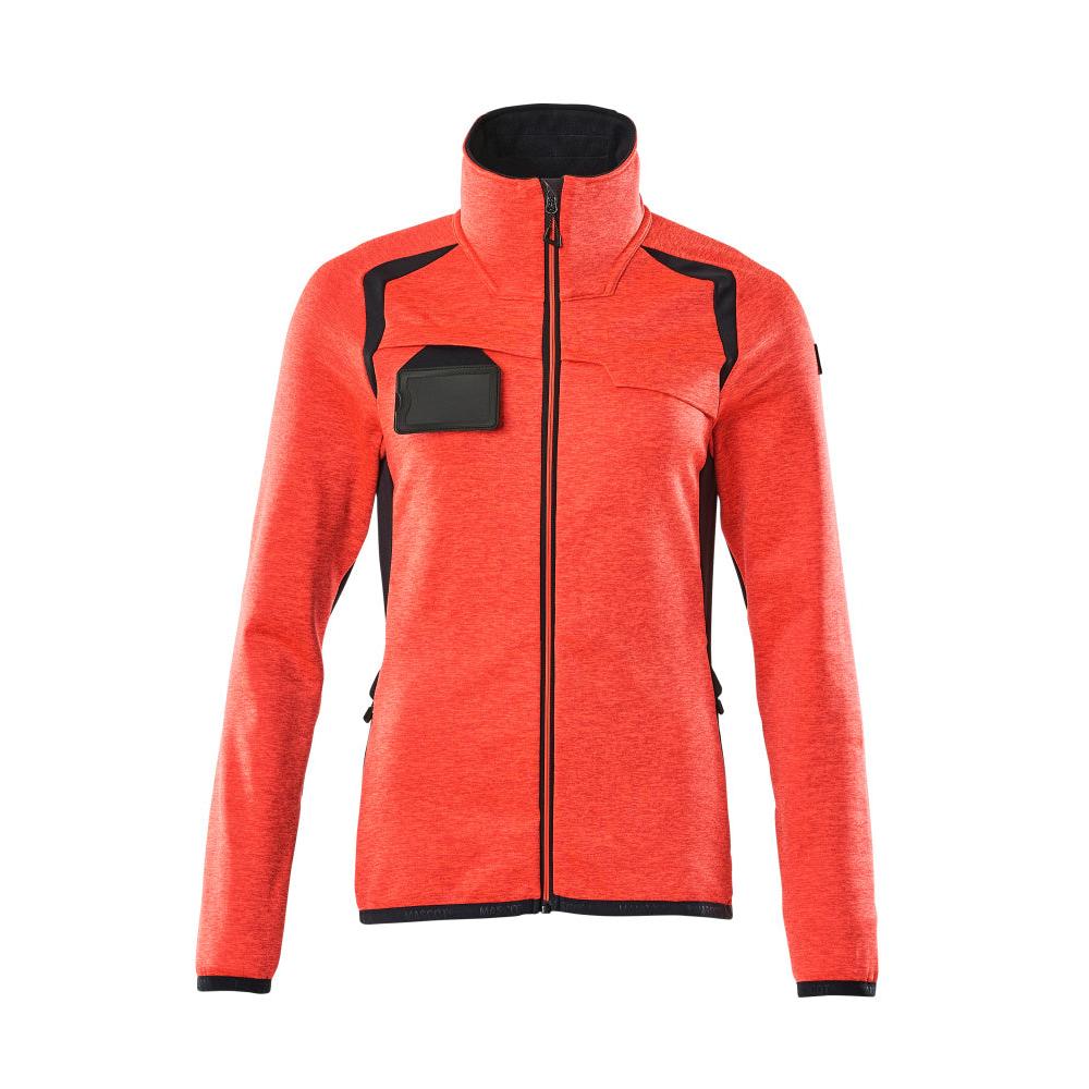 Fleece pulovr na zip, dámská mikrofleecová bunda