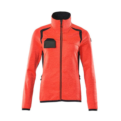 Fleece pulovr na zip, dámská mikrofleecová bunda