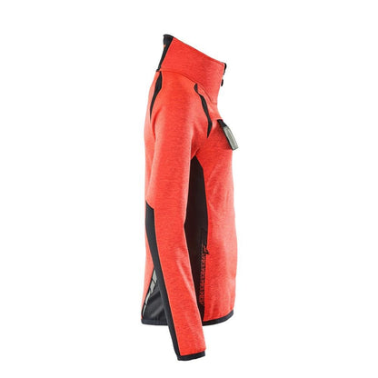Fleece pulovr na zip, dámská mikrofleecová bunda