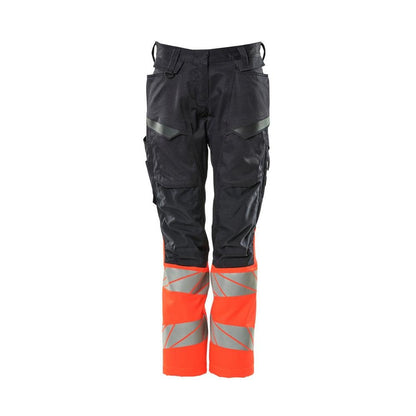 Kalhoty, dámské, DIAMOND, kapsy na kolenou, strečové kalhoty