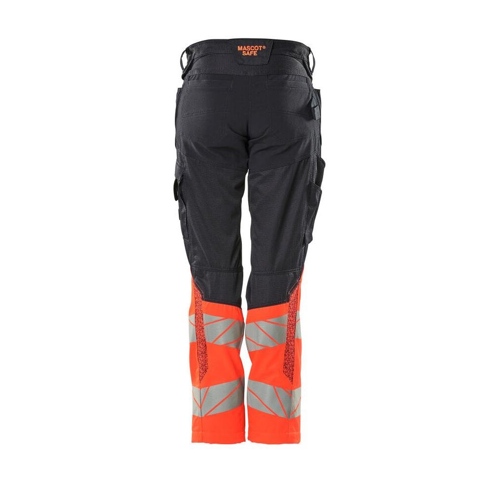 Kalhoty, dámské, DIAMOND, kapsy na kolenou, strečové kalhoty