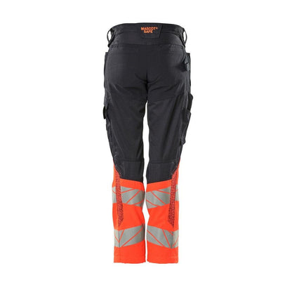 Kalhoty, dámské, DIAMOND, kapsy na kolenou, strečové kalhoty