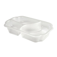 Die PP-Schale Take-Away 3 Transparent PP 250x159x48 von Duni GmbH ist eine Lebensmittelschale mit drei Fächern, perfekt zum Servieren oder Aufbewahren verschiedener Lebensmittel als praktische Lebensmittelverpackung. Die Packung enthält 246 Stück.