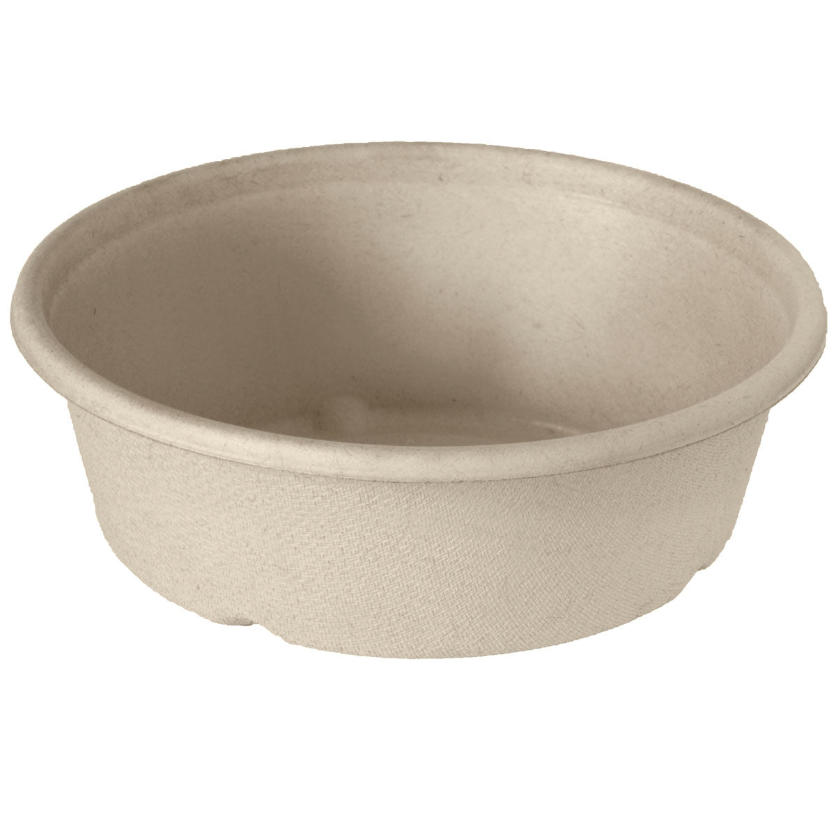 Miska Classic 900 ml - nepotažená hnědá bagasa od Duni GmbH (194x194x53 mm, balení po 40 kusech), vyrobená z ekologického materiálu, je ukázána prázdná na bílém pozadí jako ekologické jednorázové nádobí.