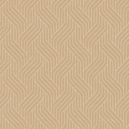 Dunisoft ubrousky 40 x 40 cm 1/4 skládání od Duni GmbH s béžovým geometrickým cikcak a chevronovým vzorem ve stylu rybí kosti - ideální pro elegantní stolní dekorace.