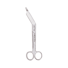 Chirurgické nůžky Lister, 18 cm, kolenově ohnuté