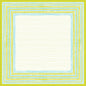 Dunicel středový ubrus 84x84 cm Elise Stripes od Duni GmbH se vyznačuje stylovým okrajem s modrými, zelenými a žlutými pruhy střídajícími se kolem krémového jádra, které vytváří elegantní, strukturovaný vzhled. K dispozici v baleních po 100 kusech.