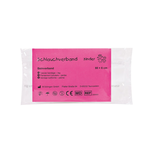WS – dětský elastický hadicový obvaz 0,8 m × 6,0 cm