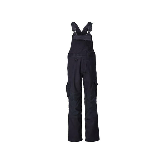 Dungarees, kapsy na kolena, stretch, bavlněné kalhoty