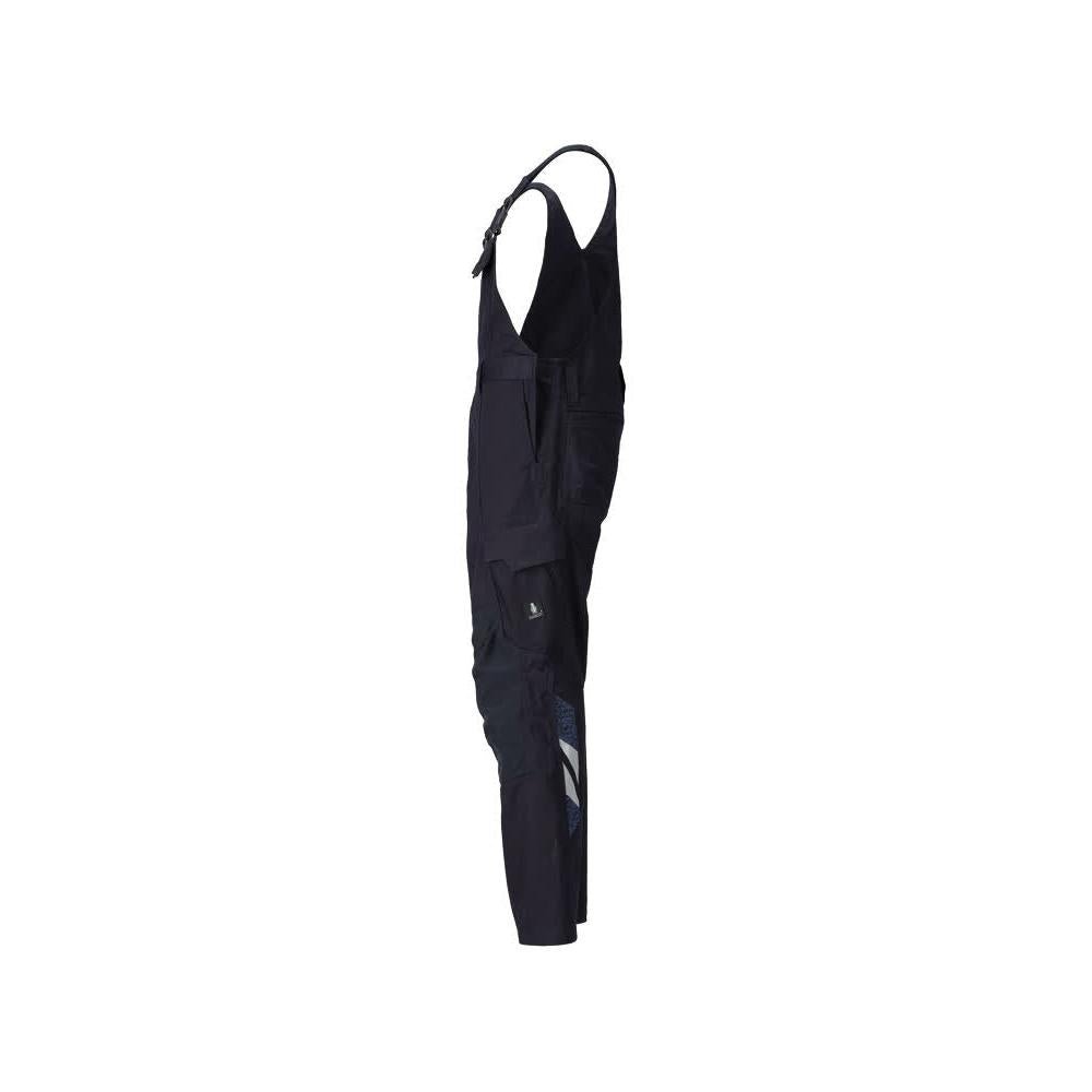 Dungarees, kapsy na kolena, stretch, bavlněné kalhoty