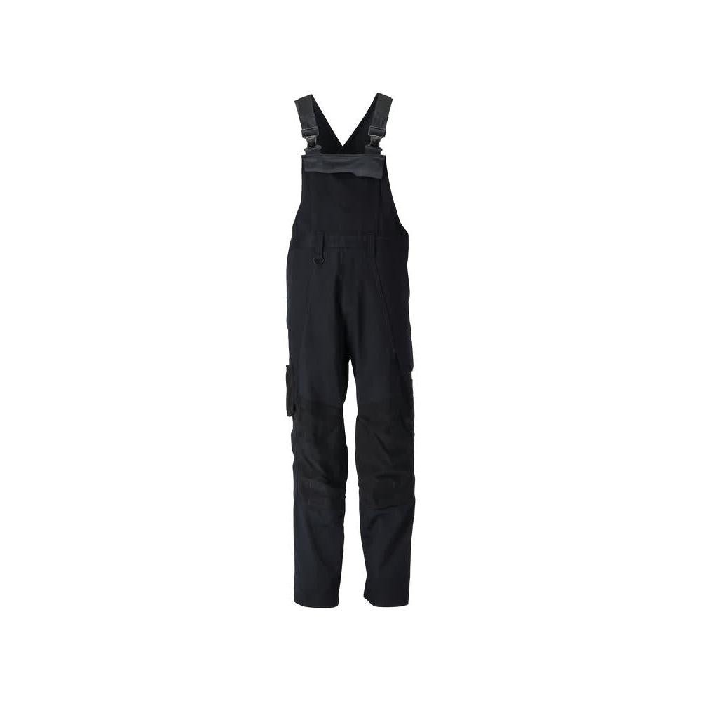 Dungarees, kapsy na kolena, stretch, bavlněné kalhoty