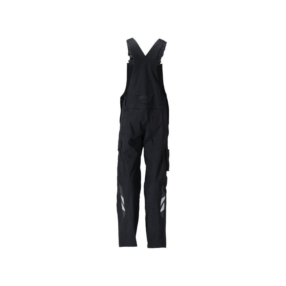 Dungarees, kapsy na kolena, stretch, bavlněné kalhoty