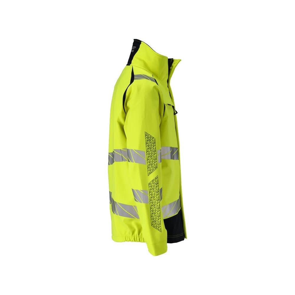 Soft Shell Jacket Soft Shell Jacket Multisafe, hivis žlutá/černo-modrá