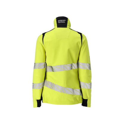 Bunda, dámská, pracovní bunda ULTIMATE STRETCH Multisafe, hi-vis žlutá/černo-modrá