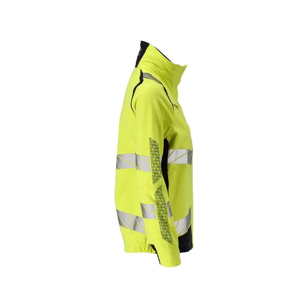 Bunda, dámská, pracovní bunda ULTIMATE STRETCH Multisafe, hi-vis žlutá/černo-modrá