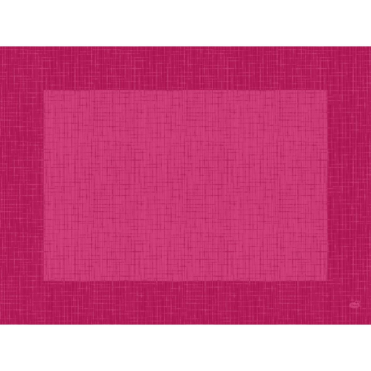 Bio-Dunicel-Sets 30x40 Linnea fuchsia od Duni GmbH se vyznačují růžovým a purpurovým křížovým vzorem s tmavším purpurovým okrajem - ekologická volba prostírání pro elegantní události. 1 balení v kartonu.
