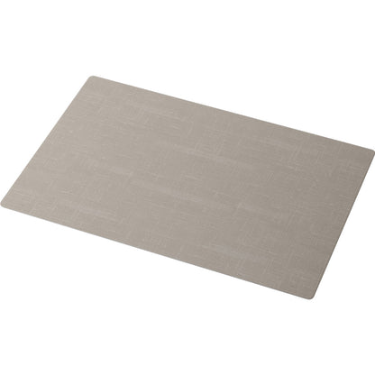 Silikonové prostírání 30 x 45 cm od Duni GmbH je béžové, obdélníkové a omyvatelné. Má zaoblené rohy, rovnoměrný povrch a jemný vzor - ideální jako stylová ochrana stolu.