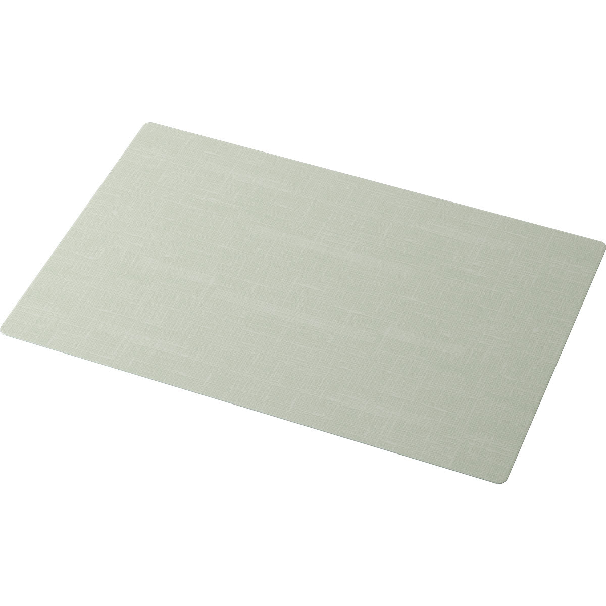 Silikonové prostírání Duni GmbH 30 x 45 cm je obdélníkové, světle šedé prostírání s jemným strukturovaným vzorem, které nabízí stylovou ochranu stolu. Je zobrazeno na jednobarevném bílém pozadí.