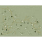 Bio-Dunicel-Sady 30x40 Noel pistácie od Duni GmbH zobrazují dekorativní větvičky s ornamenty, hvězdami, srdíčky, ptačími budkami a bílými bobulemi na tlumeném zeleném pozadí - ideální pro elegantní, udržitelný stůl. Balení (100 kusů).