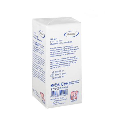 MaiMed-VK nesterilní fleecové obklady 100 kusů/papírový sáček