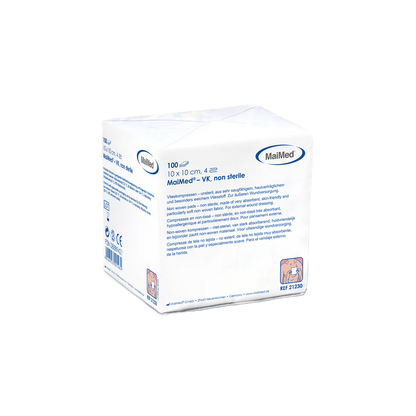 MaiMed-VK nesterilní fleecové obklady 100 kusů/papírový sáček
