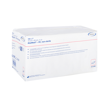 MaiMed-VK nesterilní fleecové obklady 100 kusů/papírový sáček