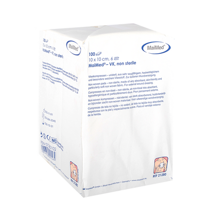 MaiMed-VK nesterilní fleecové obklady 100 kusů/papírový sáček