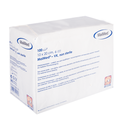 MaiMed-VK nesterilní fleecové obklady 100 kusů/papírový sáček