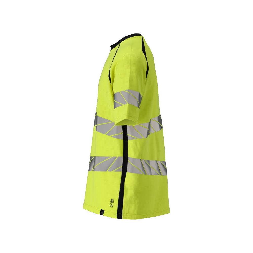 Tričko, moderní střih Tričko Multisafe, hi-vis žlutá/černo-modrá