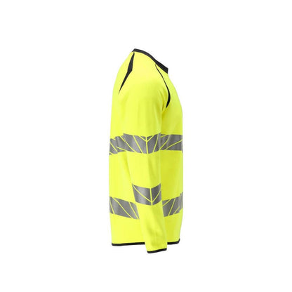 Mikina moderního střihu Mikina Multisafe, hi-vis žlutá/černo-modrá