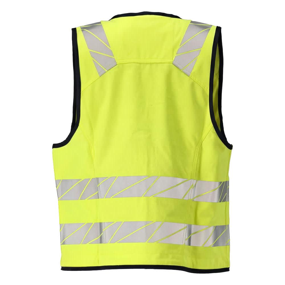 Vesta na nářadí Vesta na nářadí Multisafe, hivis žlutá/černo-modrá